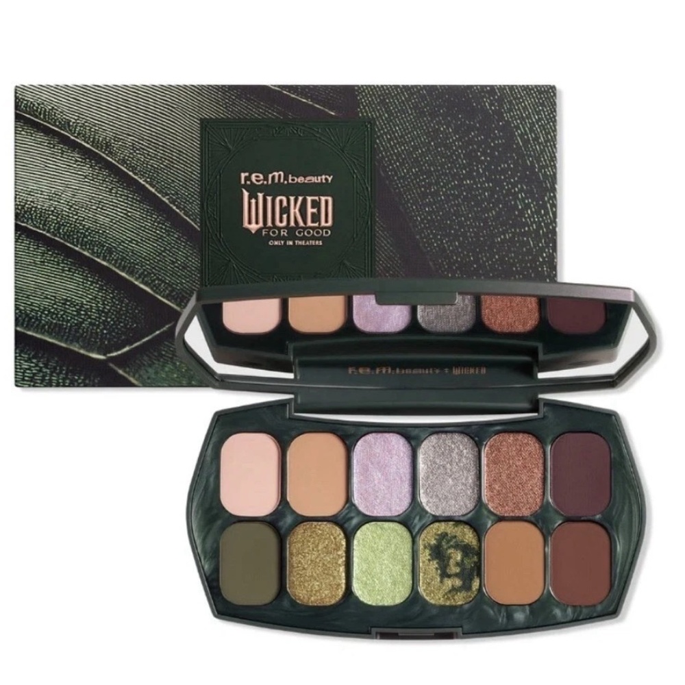 R.e.m. Beauty x Wicked For Good Ozian Forrest Eyeshadow Palette NEW